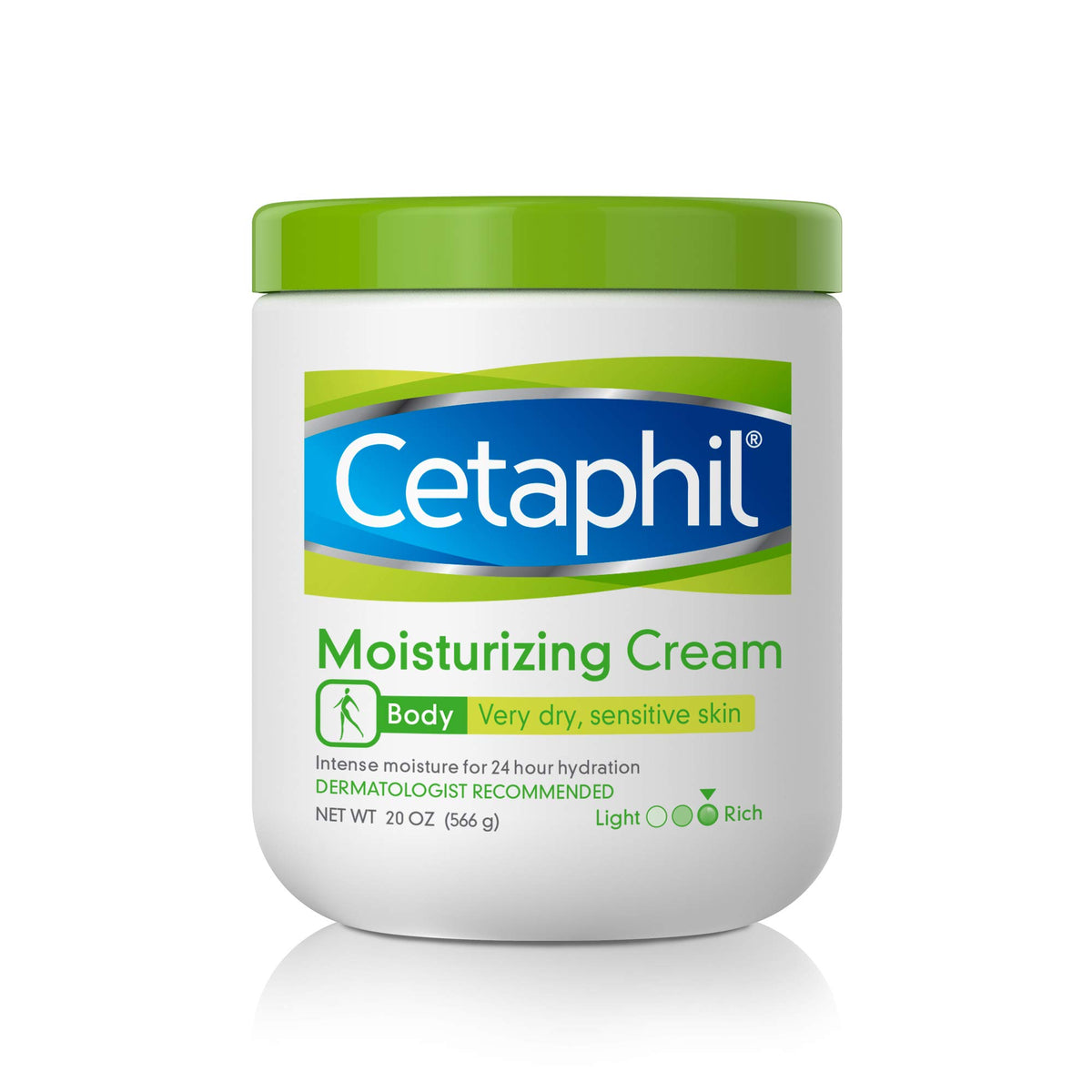 Cetaphil Moisturizing Cream 20 Oz - Hydrating Skin Care For Dry Skin, Lightweight & Non-Greasy