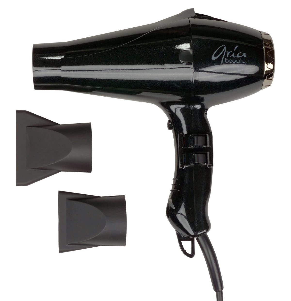 Aria Beauty Ionic Addiction Hair Dryer - Lightweight, Quiet, Mega Ion Generator, Frizz-Free