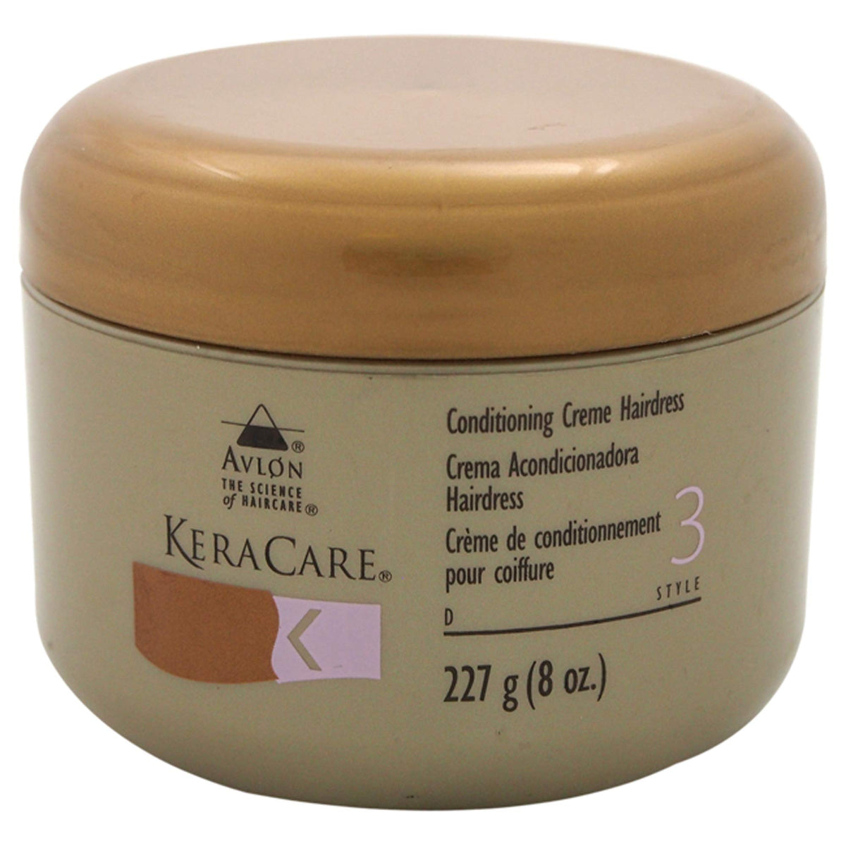 Avlon Keracare Conditioning Hairdress Creme, 8 Ounce - Unisex Moisturizing Hair Care