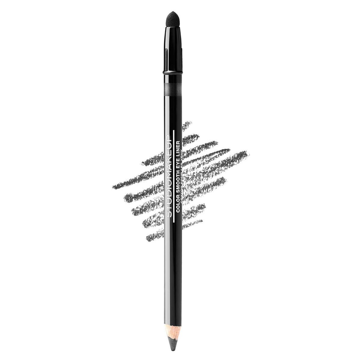 Studiomakeup Intense Grey Waterproof Eyeliner Pencil With Built-In Smudger - All Day Wear