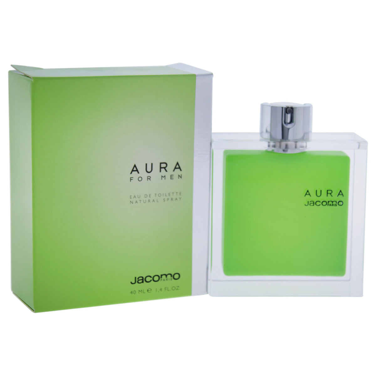 Jacomo Aura Eau De Toilette Spray For Men, 1.4 Fl Oz - Fresh & Invigorating Fragrance