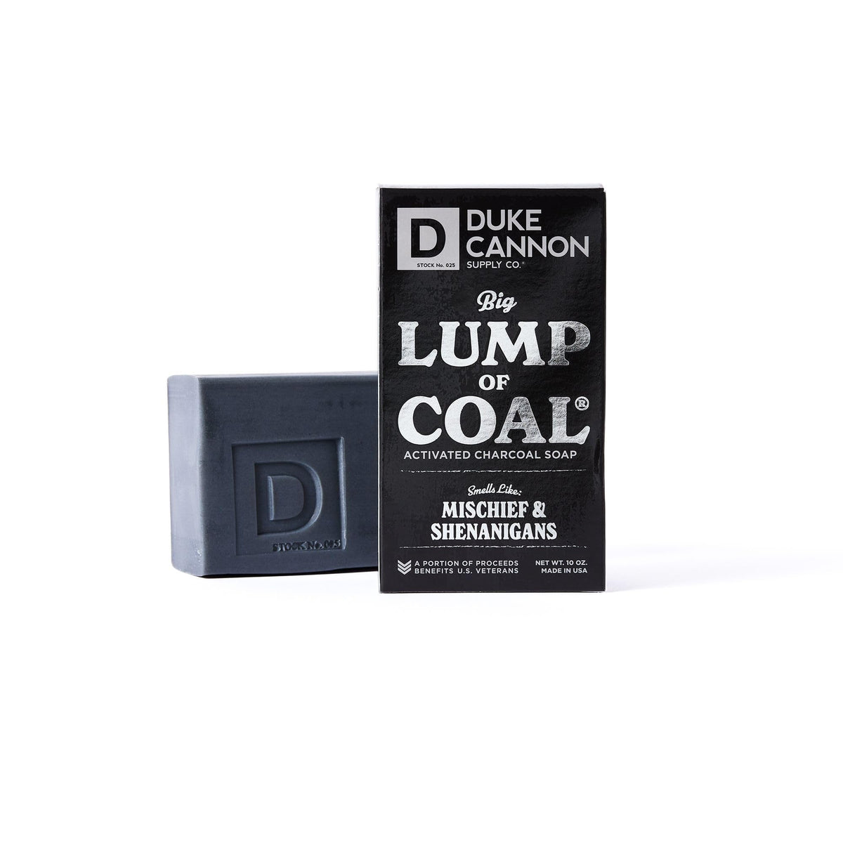 Duke Cannon Big Brick Of Soap For Men - Holiday Edition, Bergamot & Black Pepper, 10 Oz.