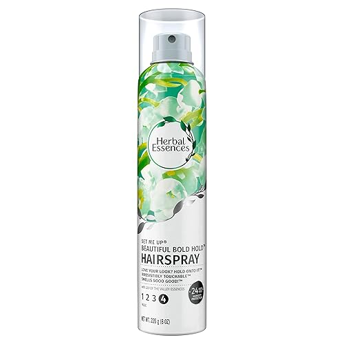 Herbal Essences Set Me Up Hairspray, 8 Oz - Bold Hold With Lily Of The Valley Essences