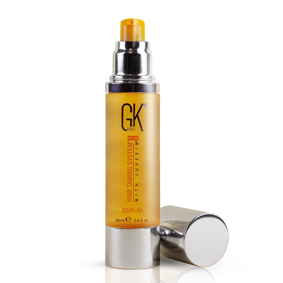 Gk Hair Smoothing Serum - 100% Pure Argan Oil, 3.4 Fl Oz - Hydrating Anti-Frizz Treatment