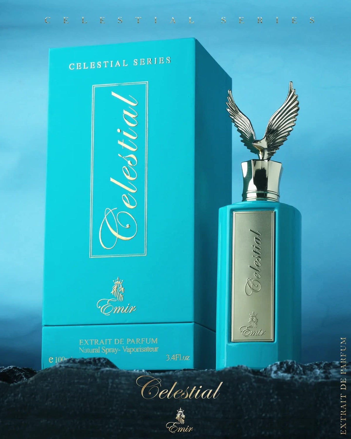 Pendora Celestial Extrait De Parfum 100ml - Luxurious Fragrance for Women, Long-lasting Scent, Perfect for Day and Night Use