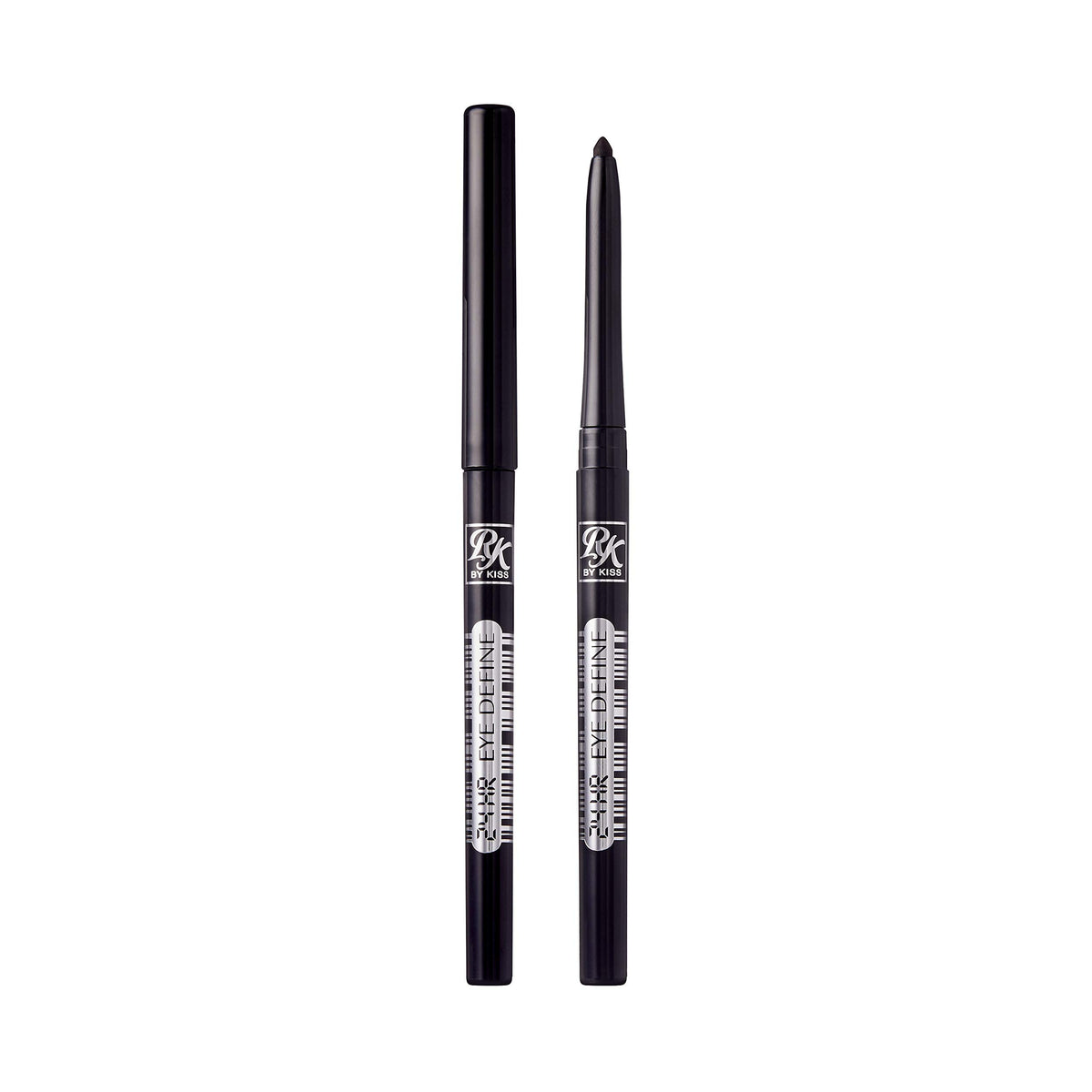 Ruby Kisses Waterproof 24Hr Eyeliner, Glitter Black - 1 Count, Long-Lasting & Smudge-Proof