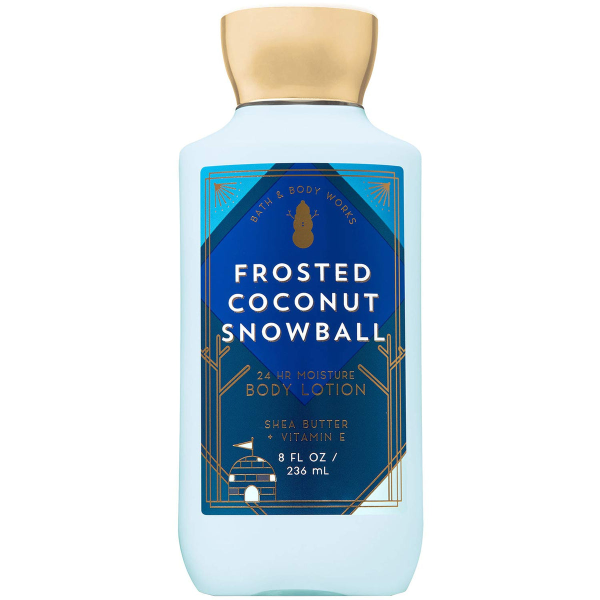 Bath & Body Works Frosted Coconut Snowball Body Lotion 8 Fl Oz - Super Smooth Hydration