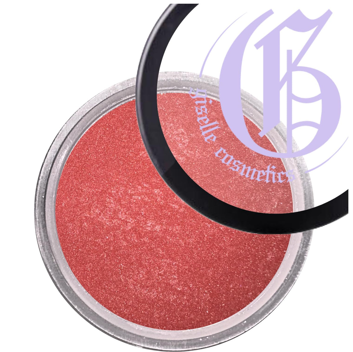 Giselle Cosmetics Red Hawaii Matte Blush - Talc-Free Mineral Powder, 5G Travel Size