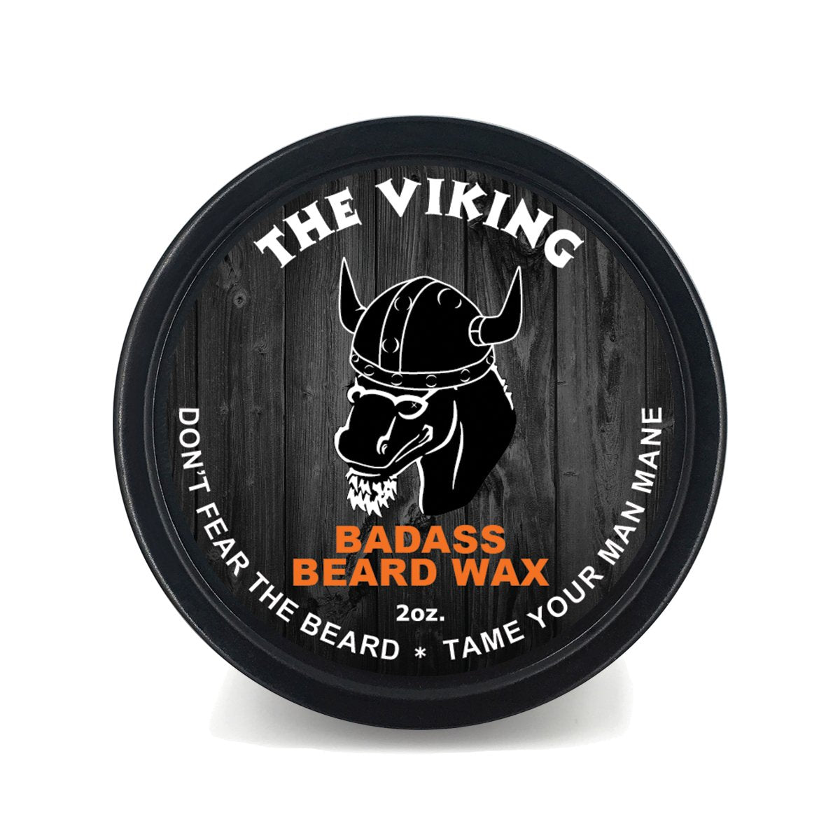 Badass Beard Care Beard Wax - The Viking Scent, 2 Oz - Softens & Thickens Beard Hair