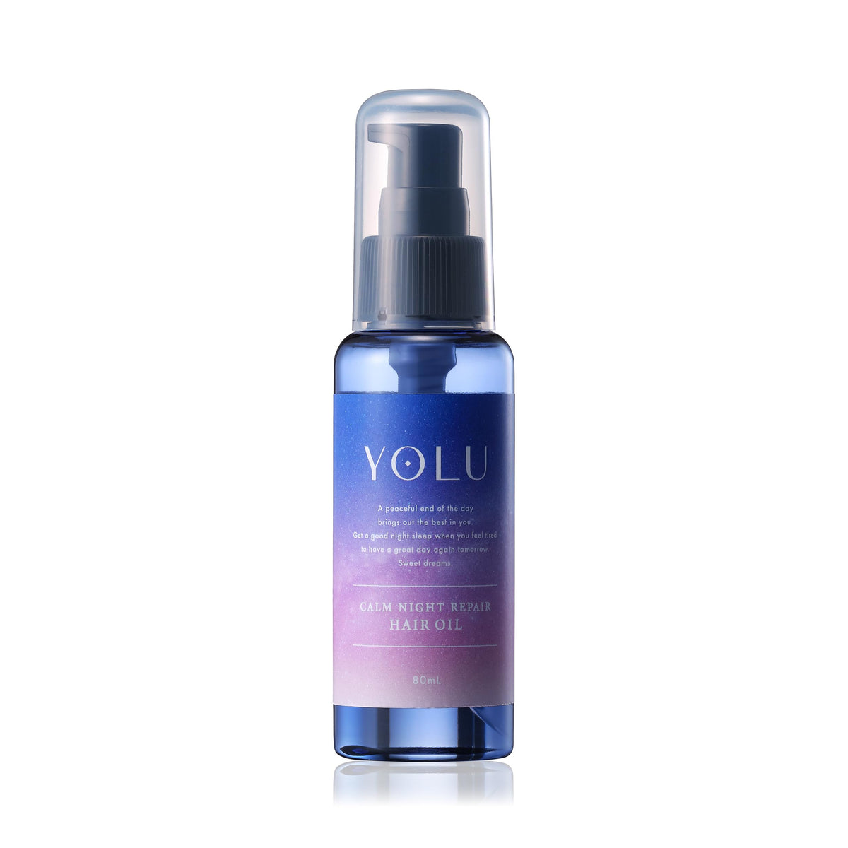 Yolu Calm Night Hair Repair Oil - Nourishing Treatment For Soft, Healthy Hair - 80Ml