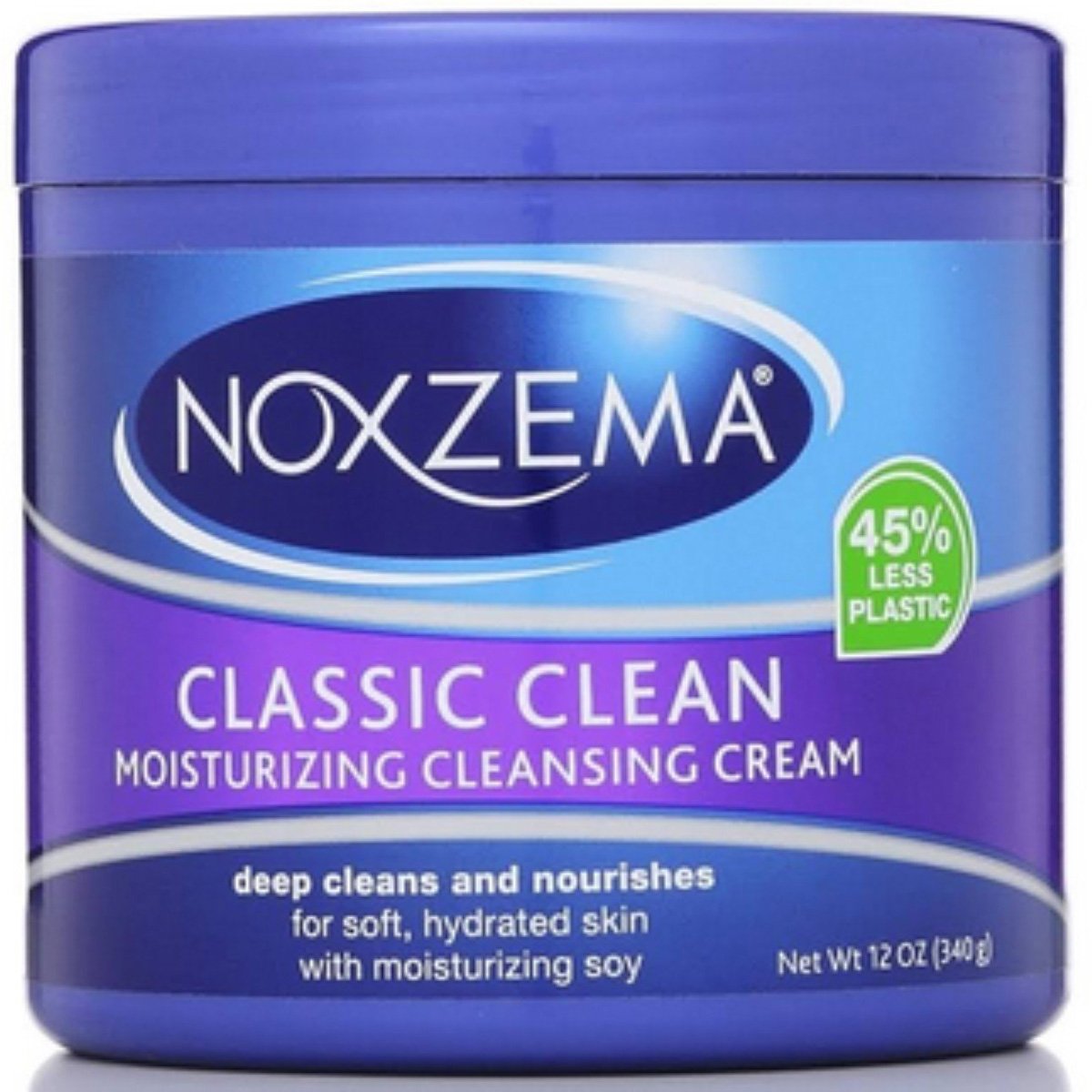 Noxzema Classic Clean Cream Moisturizing Cleansing, 12 Oz - Nourishing Skin Care