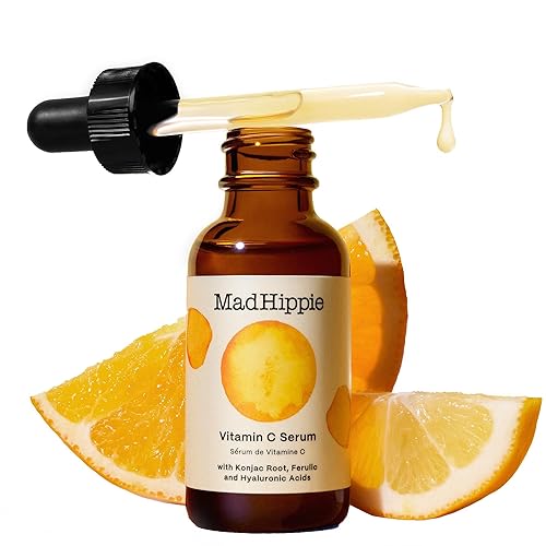 Mad Hippie Vitamin C Serum With Hyaluronic Acid & Vitamin E – 1.02 Fl Oz Brightening Formula