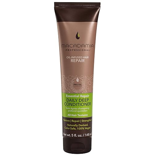 Macadamia Professional Daily Deep Conditioner - Color-Safe, Vegan, 5 Fl Oz - Essential Repair