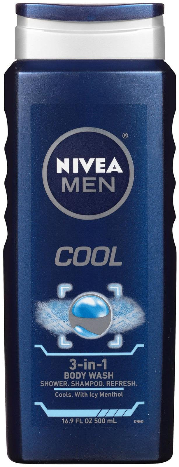 Nivea For Men Body Wash - Cool - 16.9 oz