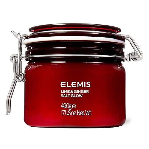 Elemis Lime & Ginger Salt Glow Scrub - 17 Oz Exfoliating & Moisturizing Body Scrub