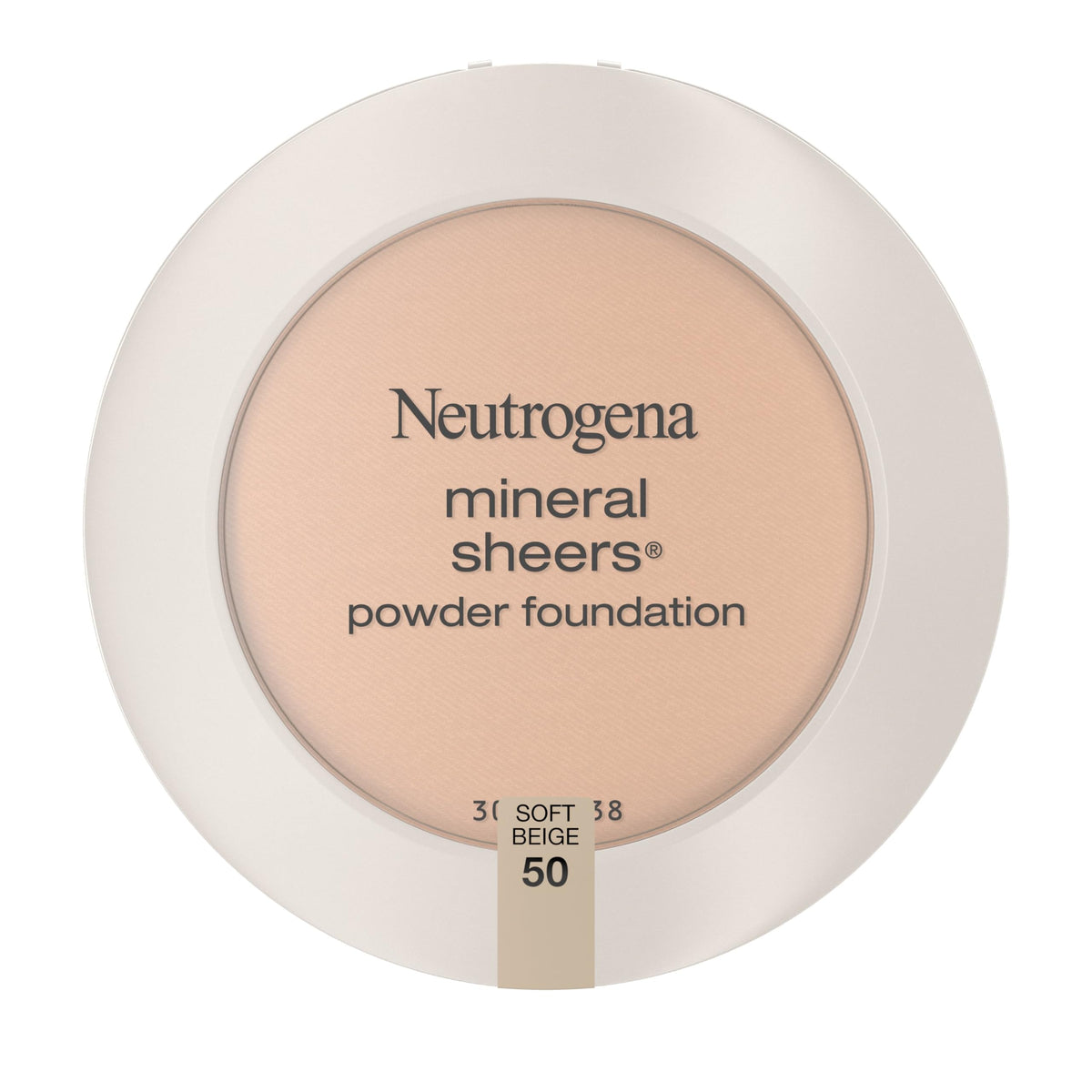 Neutrogena Mineral Sheers Compact Powder Foundation, Oil-Free, Fragrance-Free, Soft Beige 0.34 Oz