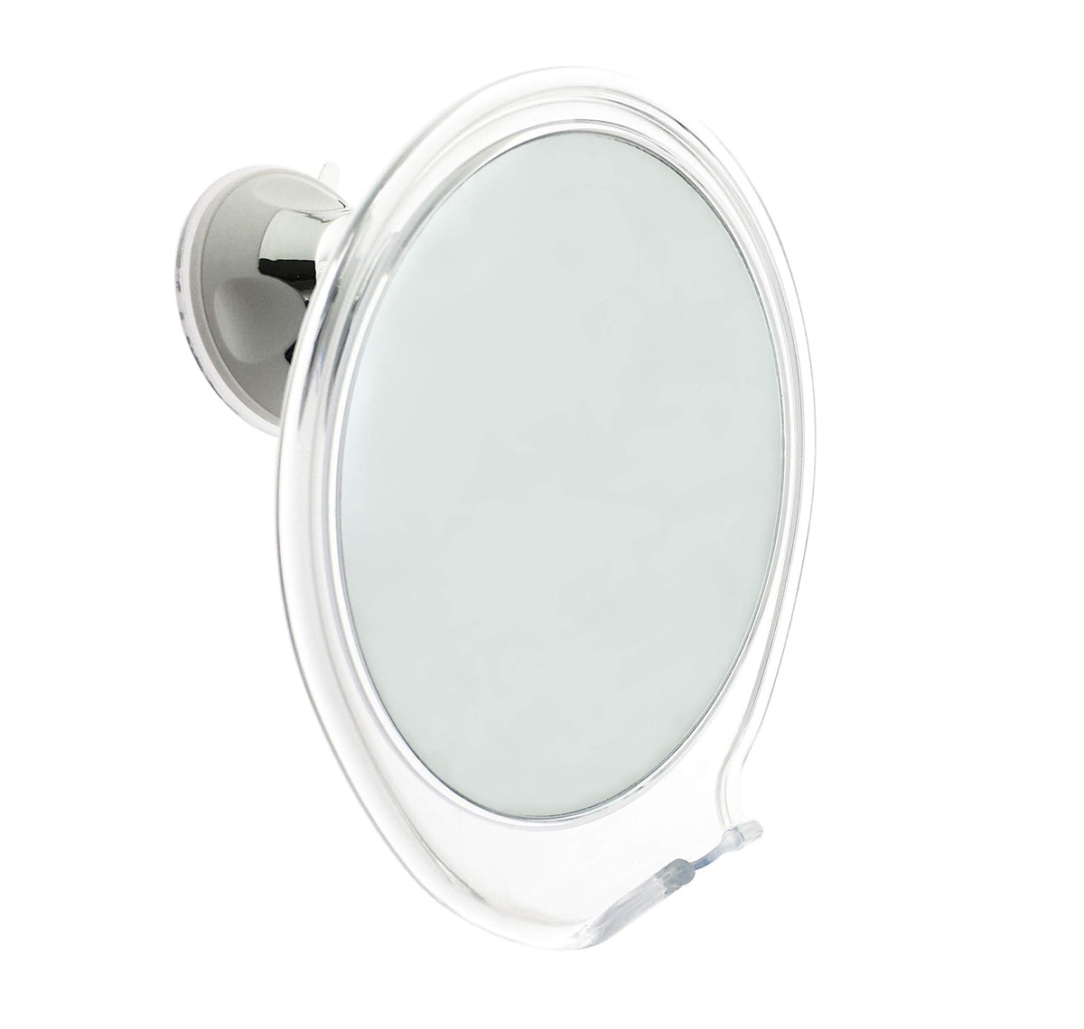 Jiben Fogless Shower Mirror With Suction Cup & Razor Hook, Adjustable 360° Bathroom Shaving Mirror