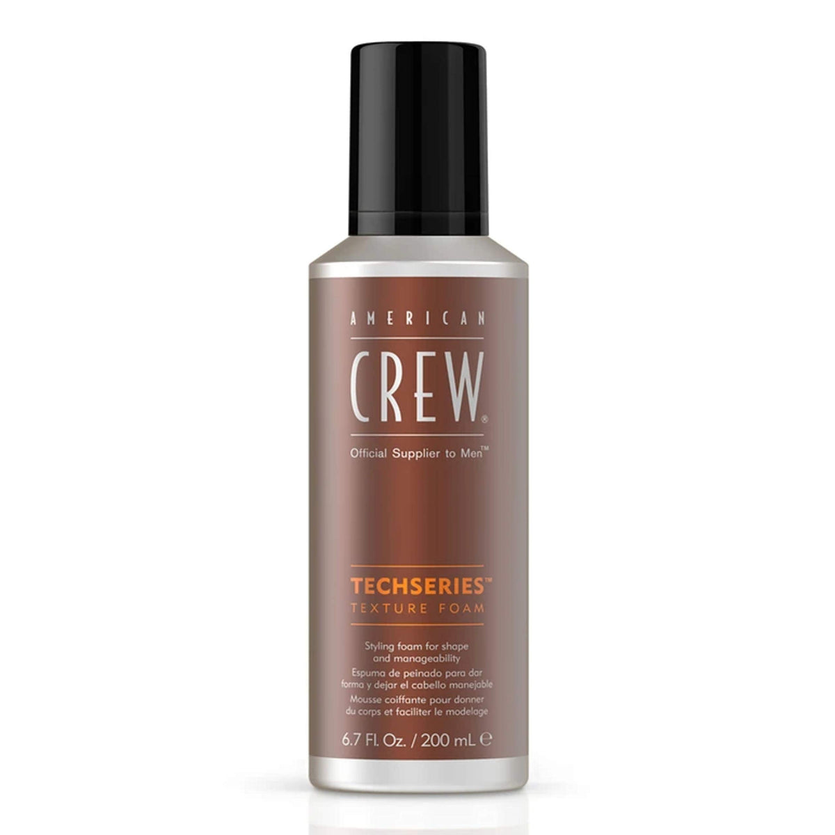 American Crew Men'S Hair Texture Foam, 6.7 Fl Oz - Like Hair Gel For Strong Hold