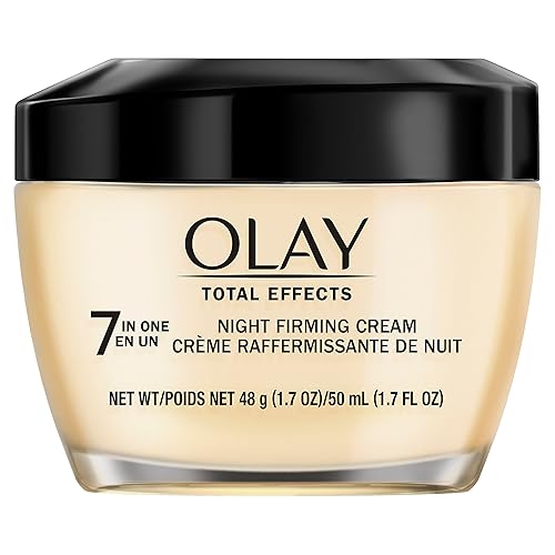 Olay Total Effects Night Firming Cream & Moisturizer With Vitamin C & E, 1.7 Oz