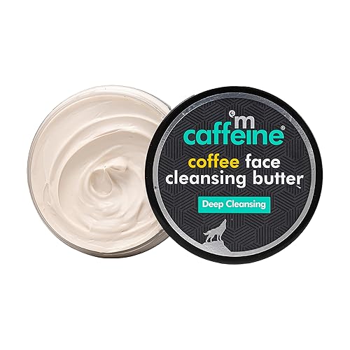 Mcaffeine Coffee Face Cleansing Butter With Shea & Coconut Oil - Non-Greasy, 3.52 Oz