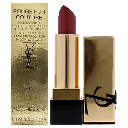 Yves Saint Laurent Rouge Pur Couture Satin Lipstick - N12 Nude Instinct, 0.13 Oz