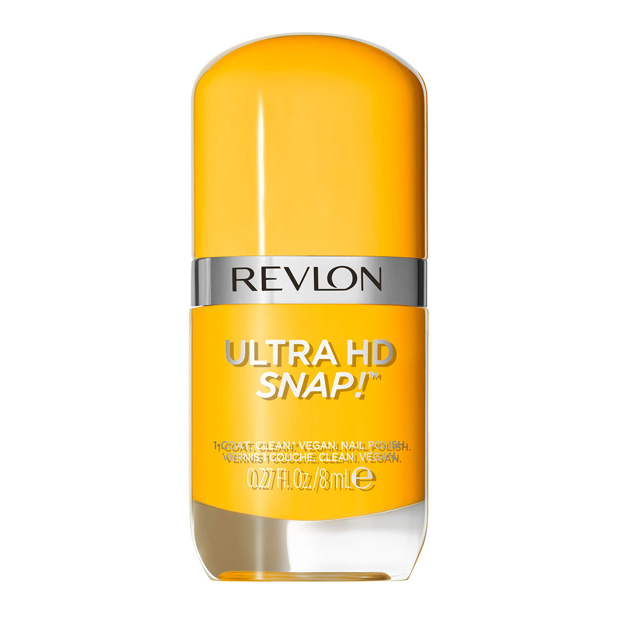 Revlon Ultra Hd Snap Nail Polish, Vegan Glossy Color, 010 Marigold Maven, 0.27 Fl Oz