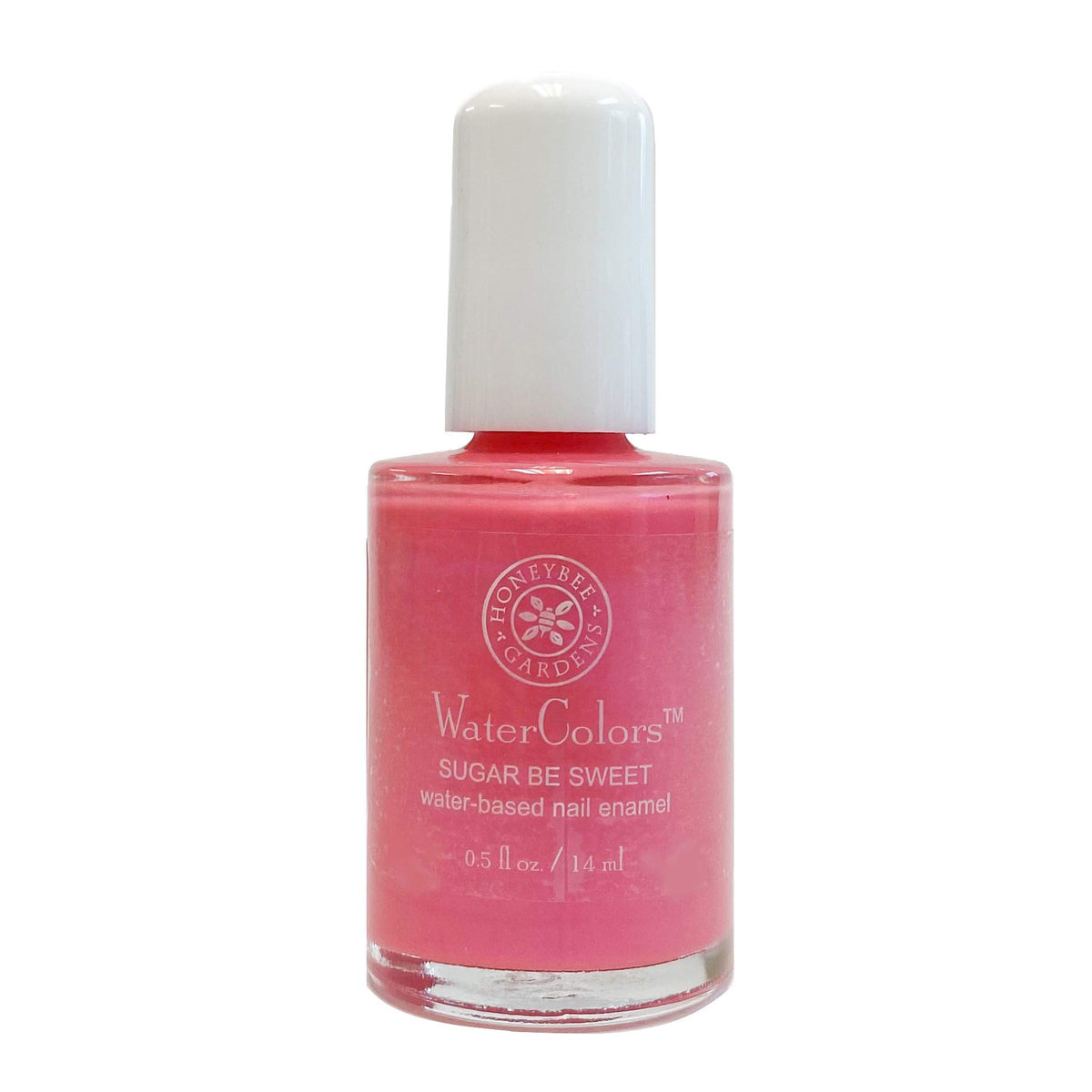 Honeybee Gardens Water-Based Nail Enamel - Eco-Friendly, Odorless, Sugar Be Sweet, 0.5 Fl Oz