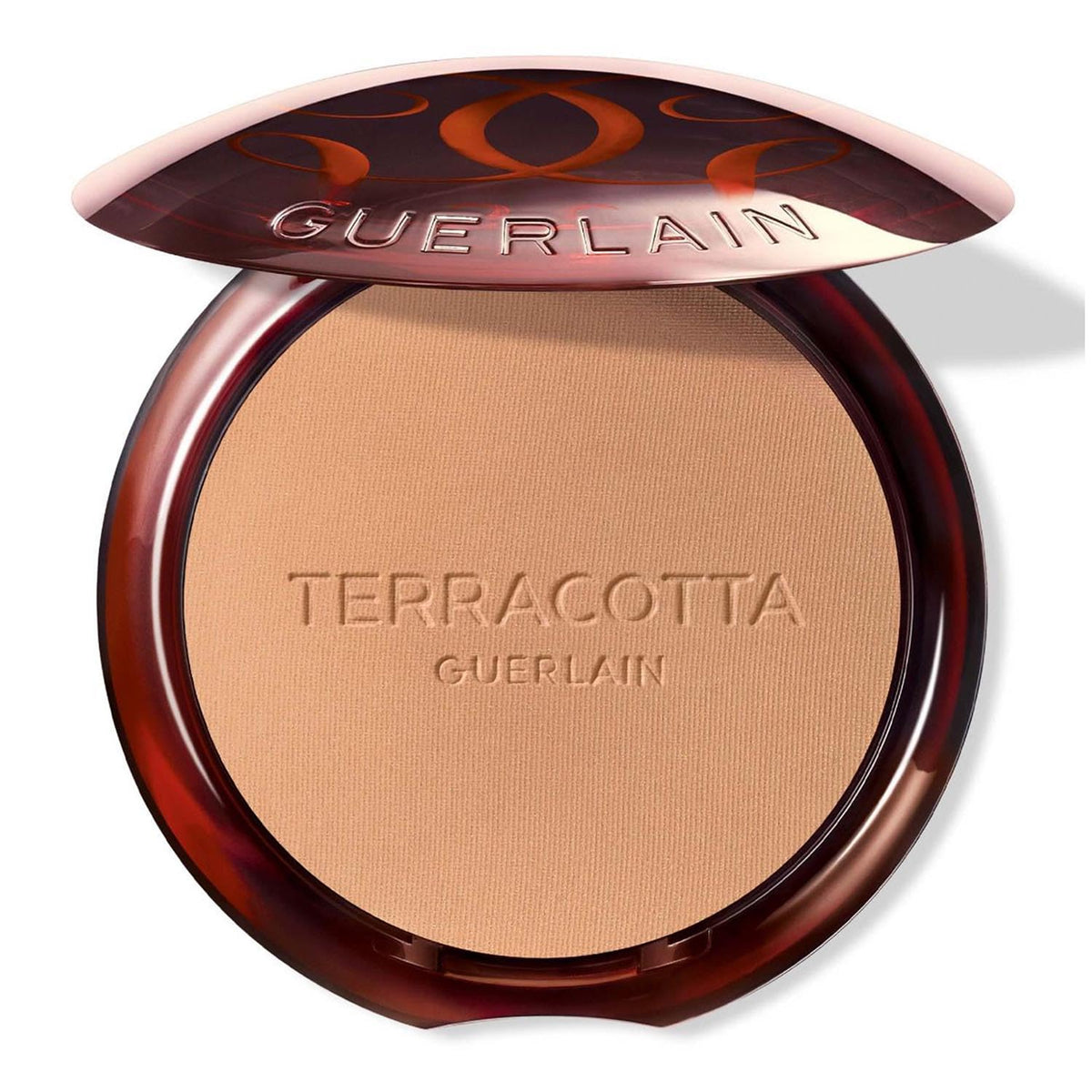 Guerlain Bronzing Powder - 96% Naturally, Light Warm - 0.29 Oz For Women, Cranberry