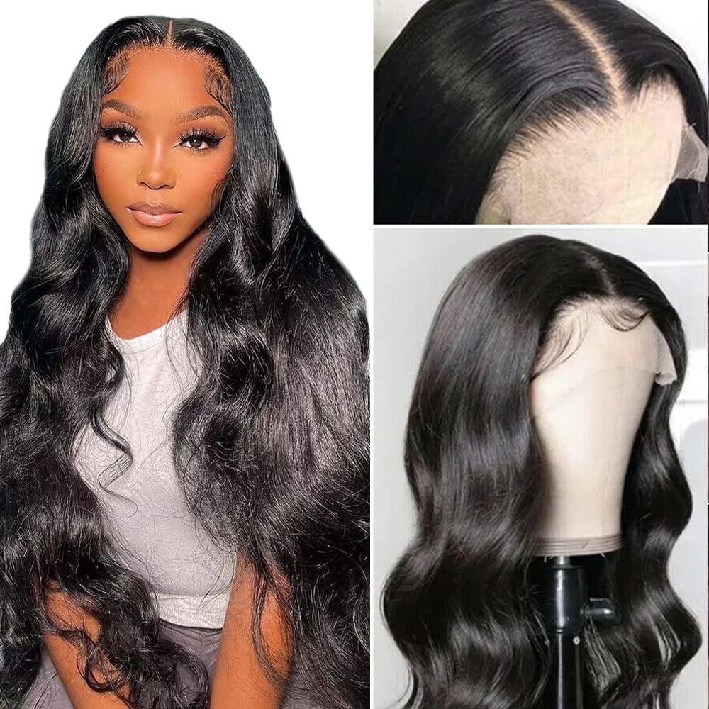 Fascara 32&quot; Body Wave Lace Front Wig - 13X4 Hd Transparent Human Hair For Black Women