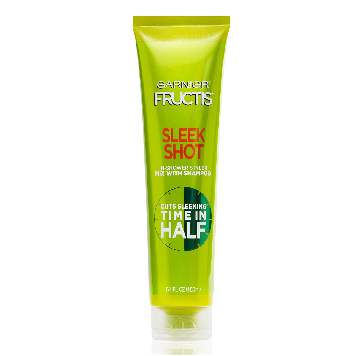 Garnier Fructis Sleek Shot In-Shower Styler, 5.1 Fl Oz - Smooth & Style Hair Effort