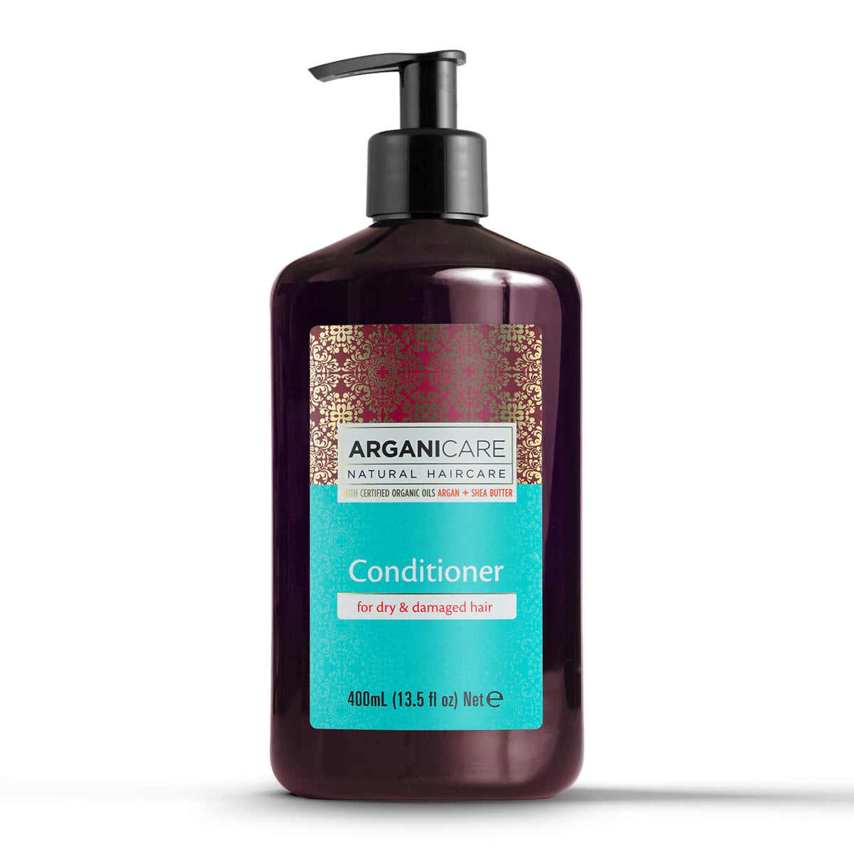 Arganicare Argan Oil Shampoo For Hair Growth - 13.5 Fl Oz, Dry & Damaged Hair Treatment