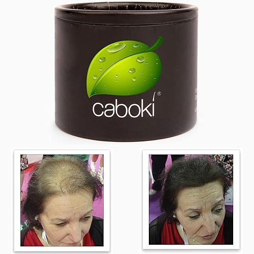 Caboki Hair Loss Concealer - Dark Brown Hair Building Fiber for Thinning Hair, 10-Day Trial Size