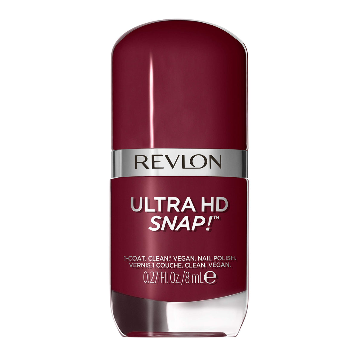 Revlon Ultra Hd Snap Nail Polish, Vegan Glossy Color, 024 So Shady, 0.27 Fl. Oz.