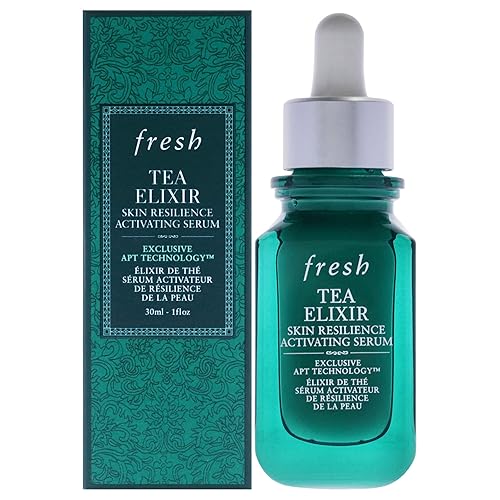 Fresh Tea Elixir Skin Resilience Serum For Women, 1 Oz - Activating Anti-Aging Formula