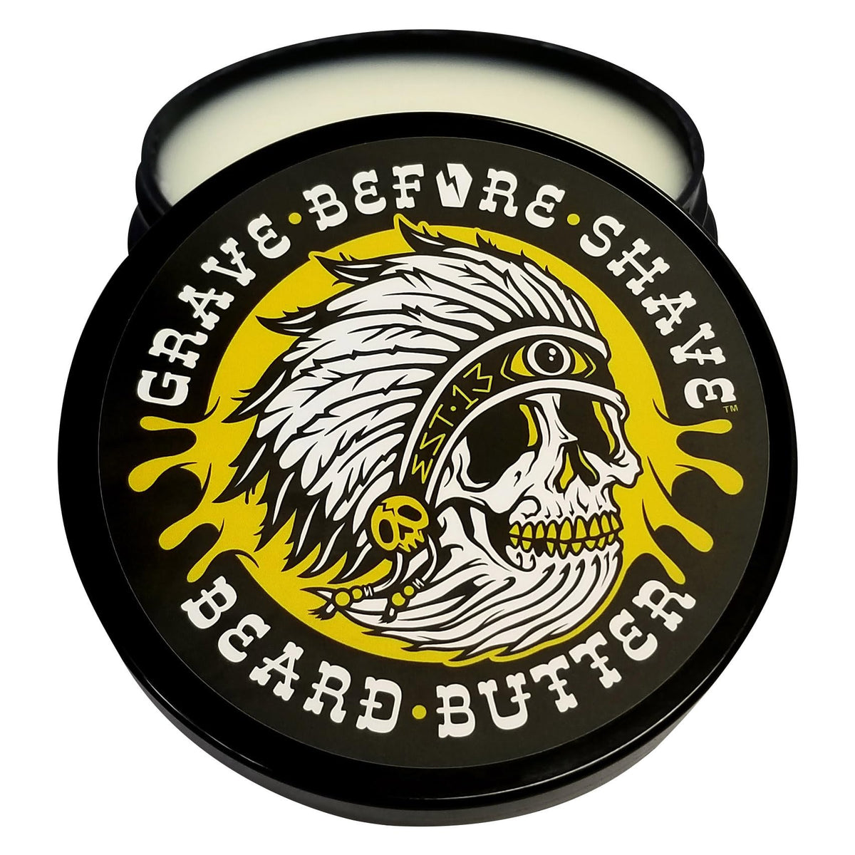 Grave Before Shave Teakwood Beard Butter, 4Oz Jar - Nourishing Beard Care