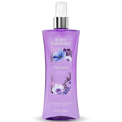 Body Fantasies Twilight Mist Fragrance Body Spray, 8 Fl Oz - Signature Scent For All-Day Freshness