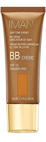 Iman Cosmetics Bb Crème - Clay Medium, 1 Fl Oz, Lightweight Foundation For Flawless Skin