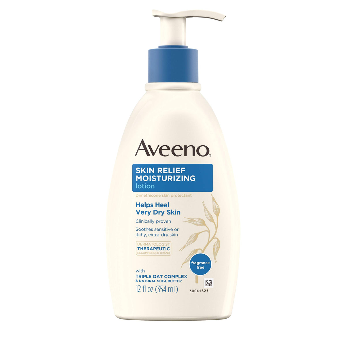 Aveeno Skin Relief Moisturizing Lotion, 12 Fl Oz - Soothes Dry Skin, Hydrating Formula