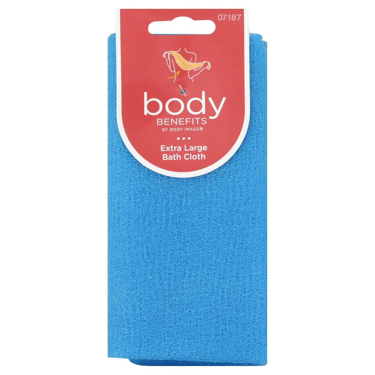 Body Benefits Blue Bath And Shower Cloth - Nylon Material, Soft And Durable Cleaning Accessory