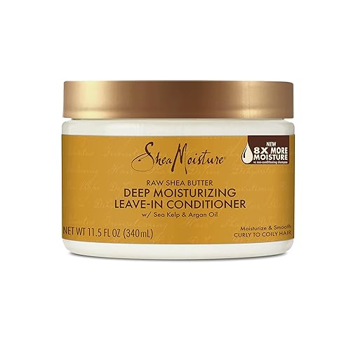 Sheamoisture Raw Shea Butter Leave-In Conditioner For Curly Hair, 11.5 Oz - Deep Moisturizing