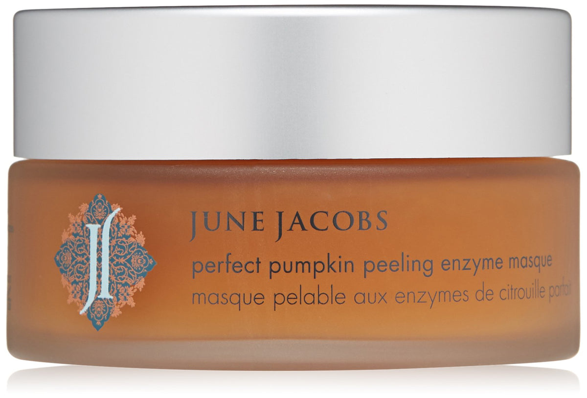 June Jacobs Perfect Pumpkin Peeling Enzyme Masque - Exfoliating Facial Treatment, 4 Fl Oz