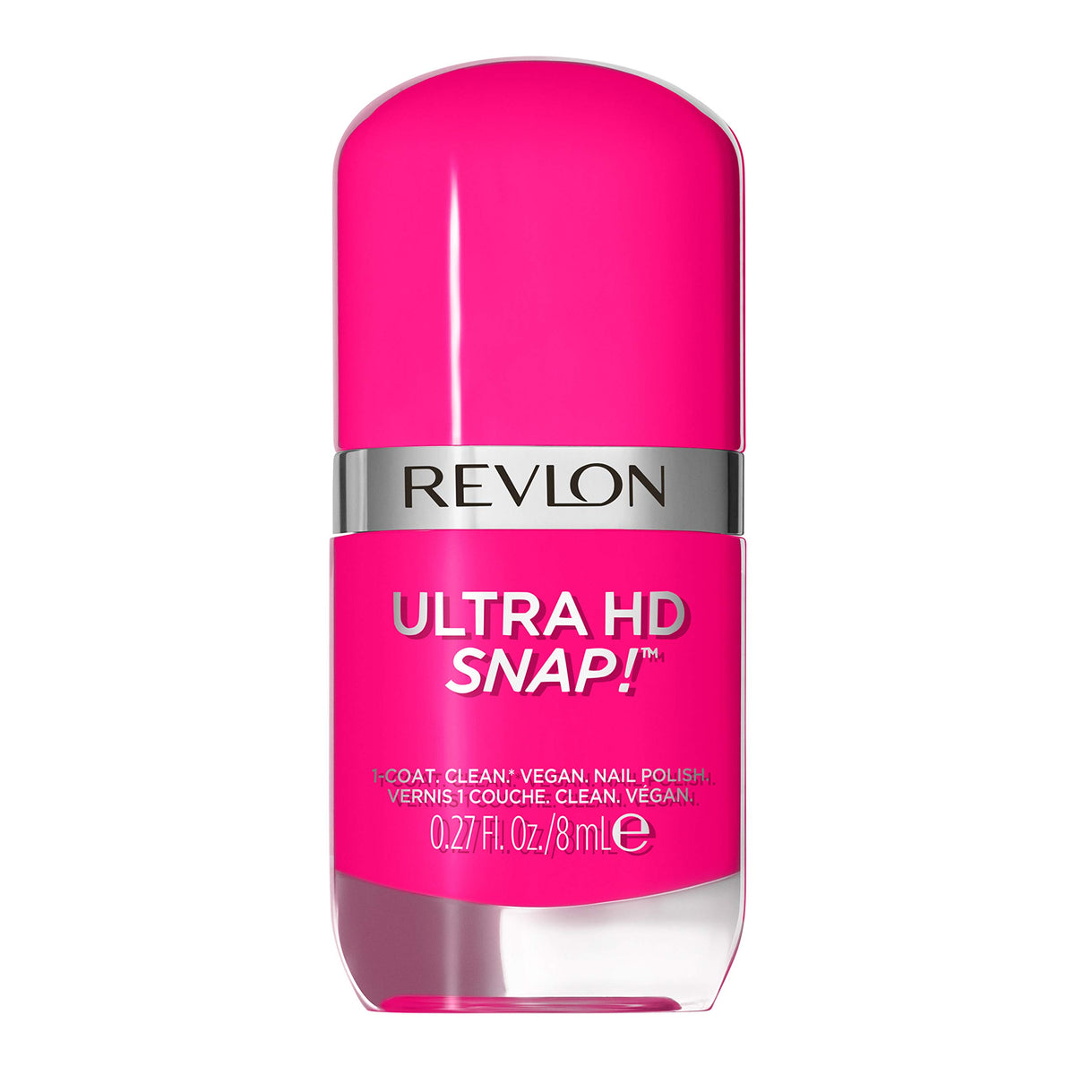 Revlon Ultra Hd Snap Nail Polish, Vegan, 028 Rule The World, No Base/Top Coat, 0.27 Fl