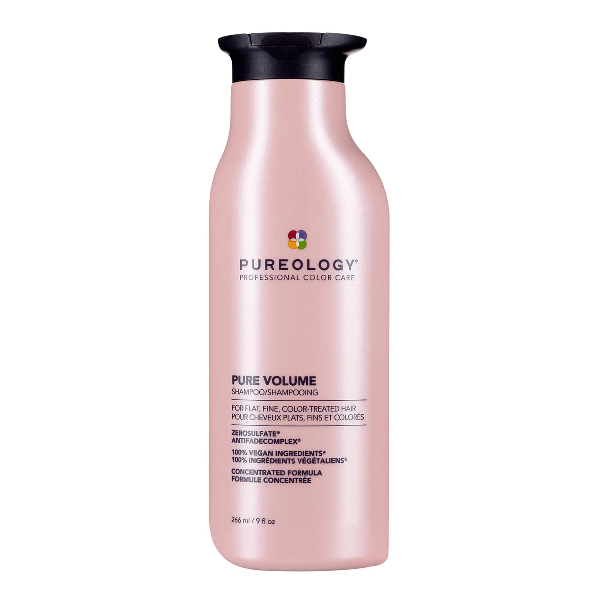 Pureology Pure Volume Shampoo For Fine Color-Treated Hair, Sulfate-Free, 9 Fl Oz