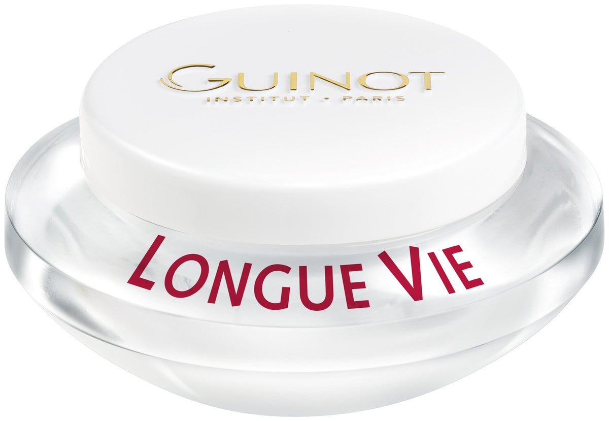 Guinot Longue Vie Cream - Anti-Aging Moisturizer, 1.6 Oz, Hydrating Skin Care