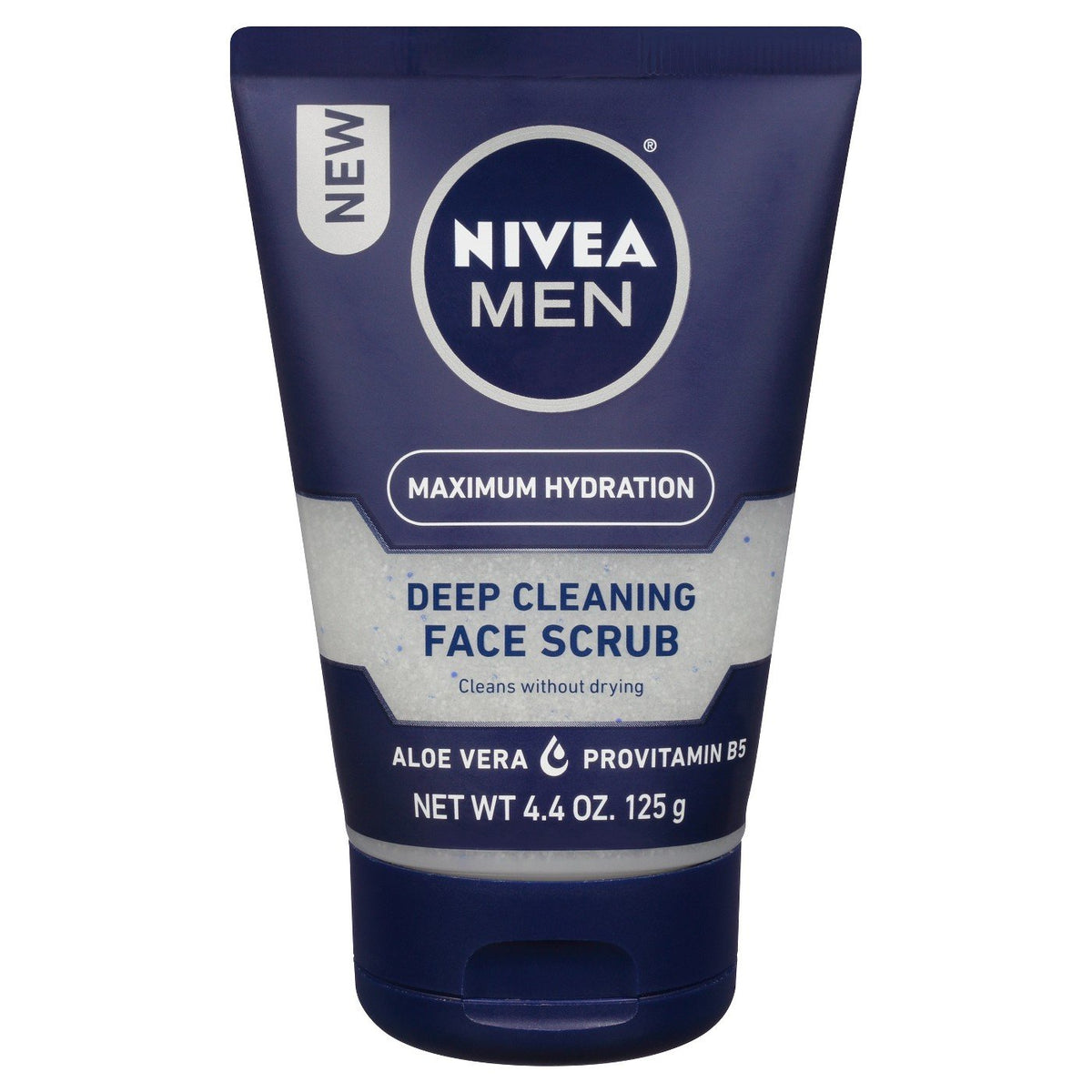 Nivea For Men Original Deep Cleaning Face Scrub, 4.4 Oz - Pack Of 5, Exfoliating & Refresh