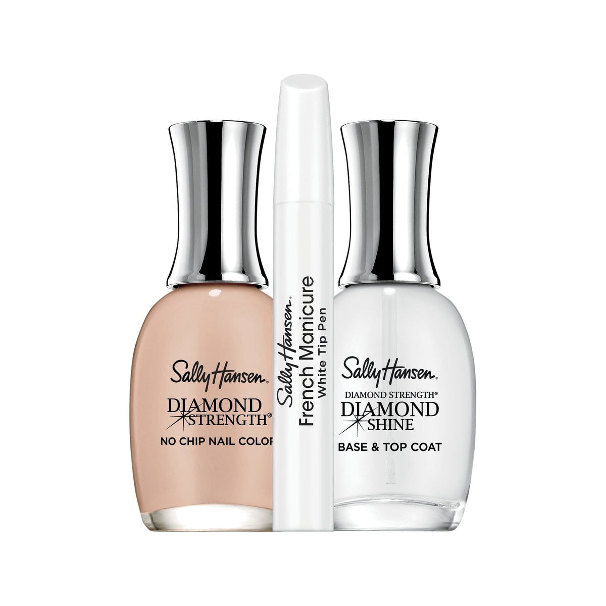 Sally Hansen Insta-Dri Anti-Chip Top Coat - Quick Dry, Streak-Free Shine, Clear Nail Polish 0.45 Fl