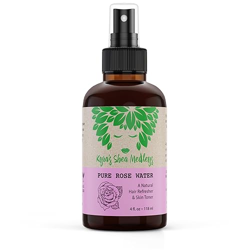 Kyra'S Shea Medleys Rose Water Toner Mist - Soothes & Hydrates Skin, Hair, & Nails - 4 Fl Oz