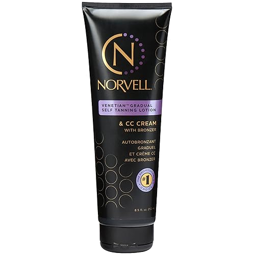 Norvell Venetian Self Tanner Gradual Color Extender Lotion 8.5 Fl. Oz - Instant Bronzer