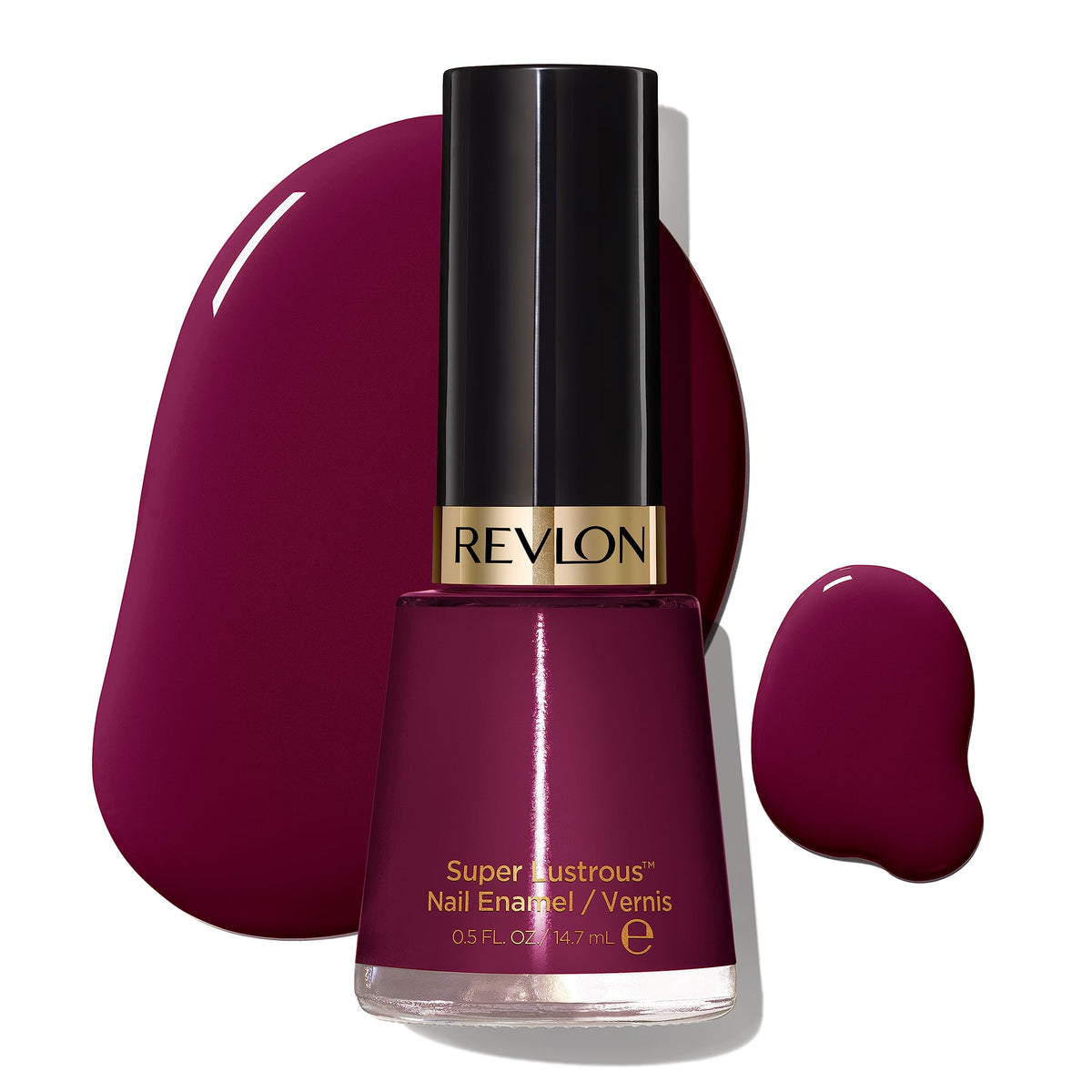 Revlon Super Lustrous Nail Polish 570 Vixen, Chip Resistant, Longwear, 0.5 Fl Oz