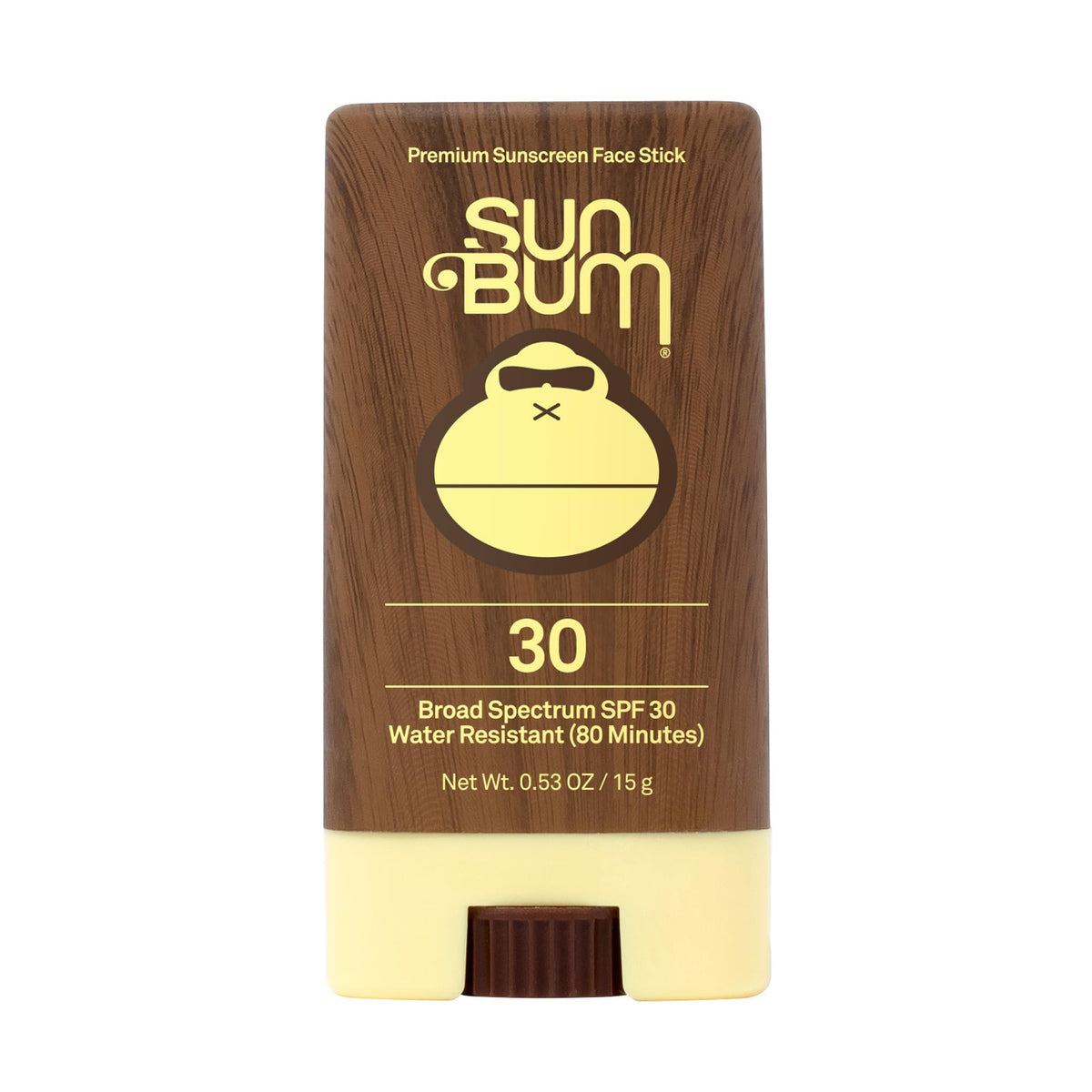 Sun Bum Spf 30 Sunscreen Face Stick - Vegan, Reef Safe, Moisturizing Uva/Uvb, 0.45 Oz